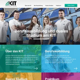 KIT - Karlsruher Institut für Technologie: Ausbildung
